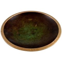 Just Andersen Bronze Bowl Dish, Danish Design, 1930-1940s