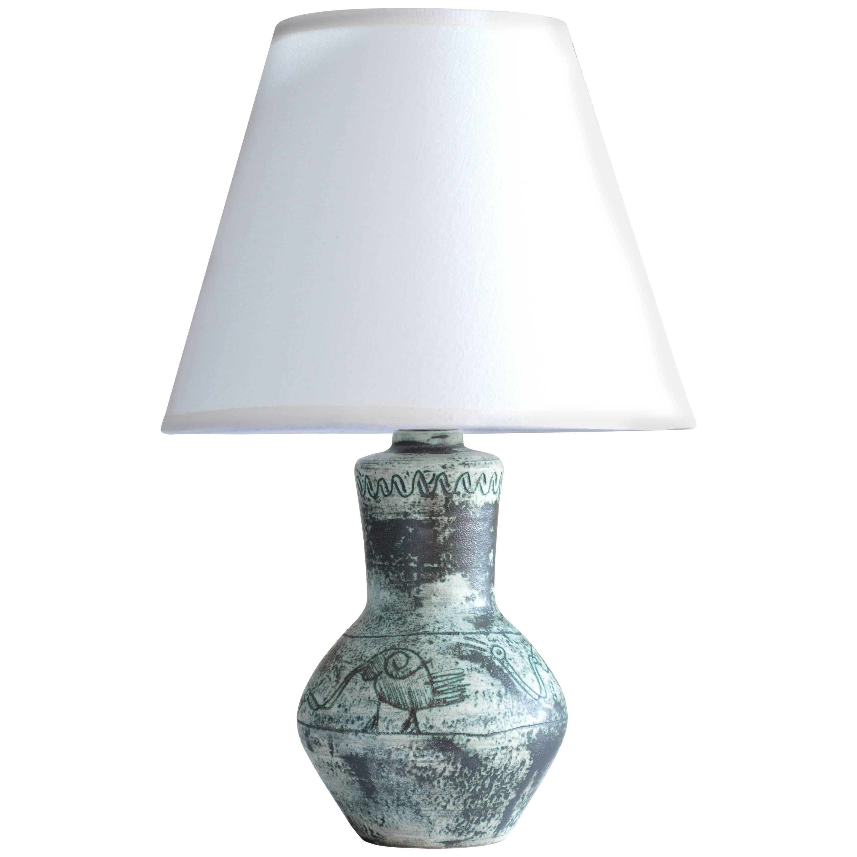 Petite Jacques Blin Table Lamp For Sale
