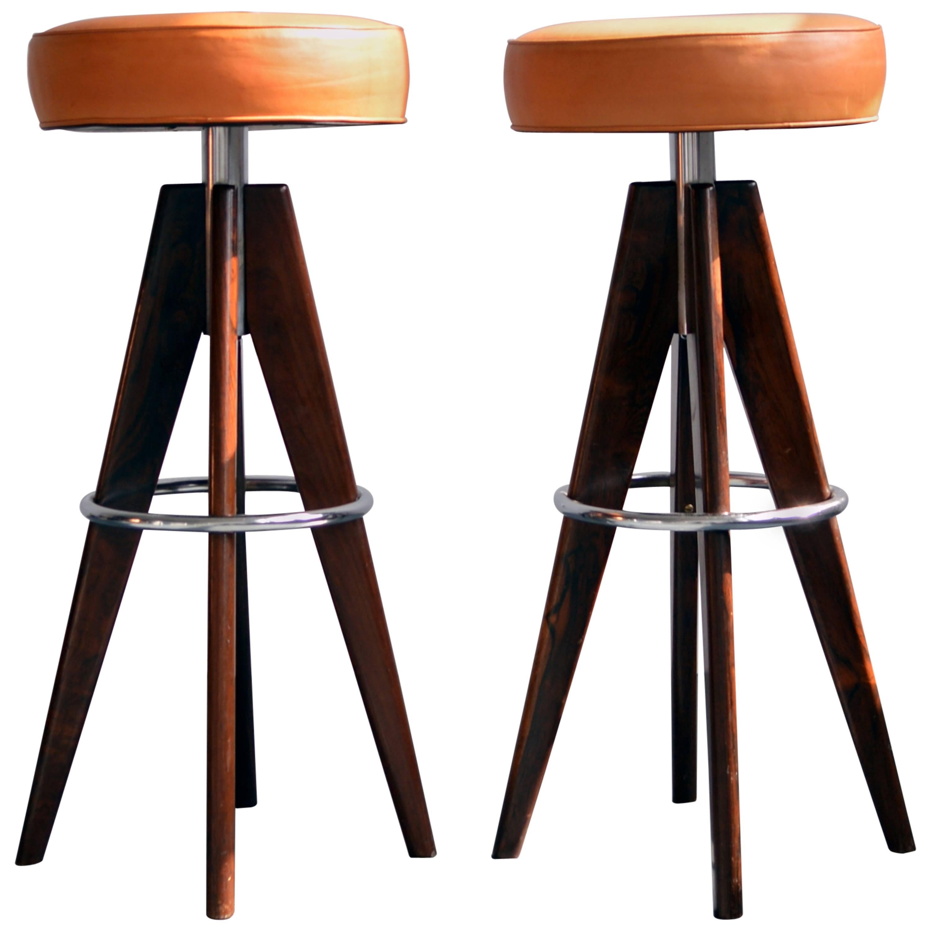 Pair of Hovmand-Olsen Stools