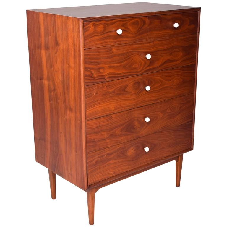 MidCentury Modern Highboy Dresser by Kipp Stewart for Drexel at