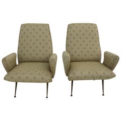 Nino Zondaca Pair of Armchairs