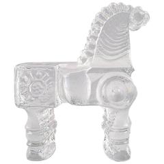 Bertil Vallien for Kosta Boda, Horse in Art Glass