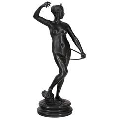 bronze de Diane chasseresse du 19ème siècle