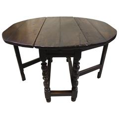 17th Century Gateleg Table