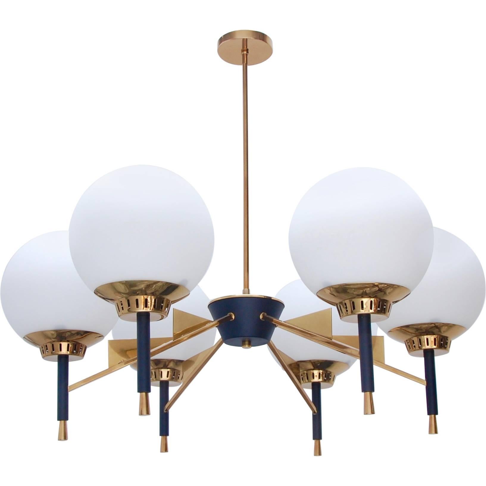 1950s Dining Chandelier from Italy
