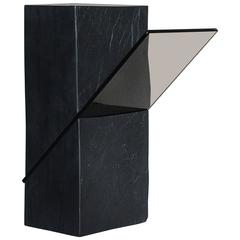 Black Slate Guéridon, Averti, Frederic Saulou 4