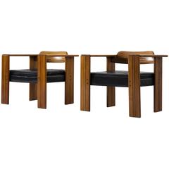 Afra & Tobia Scarpa Set of Two Artona Armchairs 5