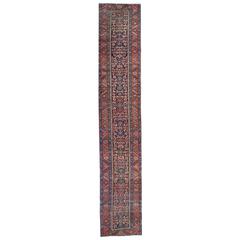 Antique Persian Malayer Runner 7