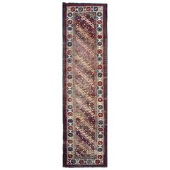 Antique Caucasian Ganjeh Runner 1