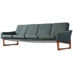 Scandinavian Four-Seat Sofa 10