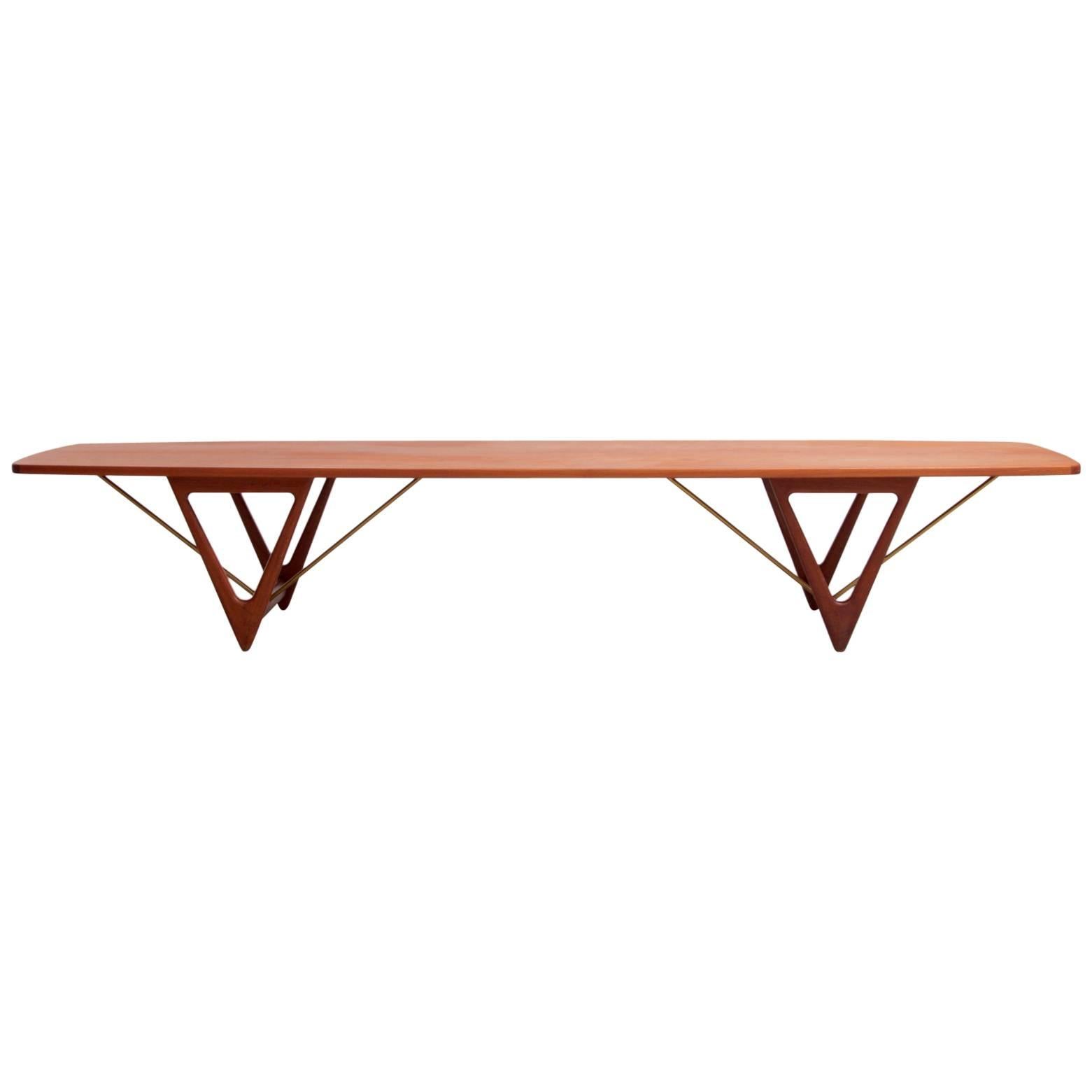 Extra Large Kurt Ostervig Surfboard Coffee Table