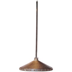 Industrial Large Iron Dome Light