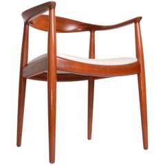 Ensemble de 7 chaises Hans Wegner JH-503 en teck