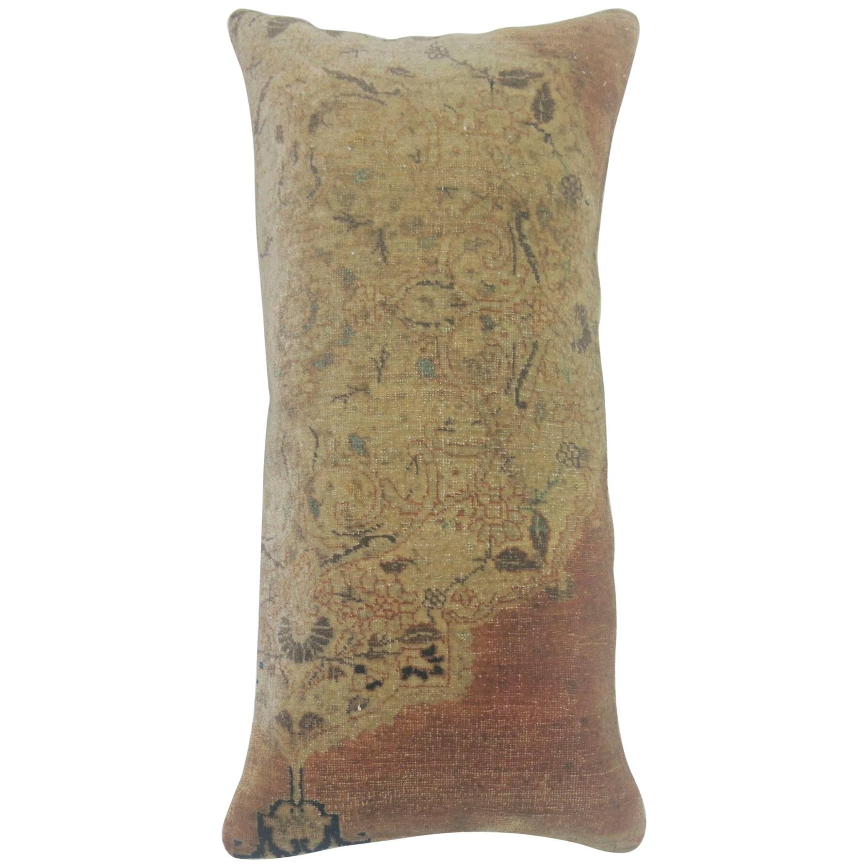 Bolster Tabriz Rug Pillow