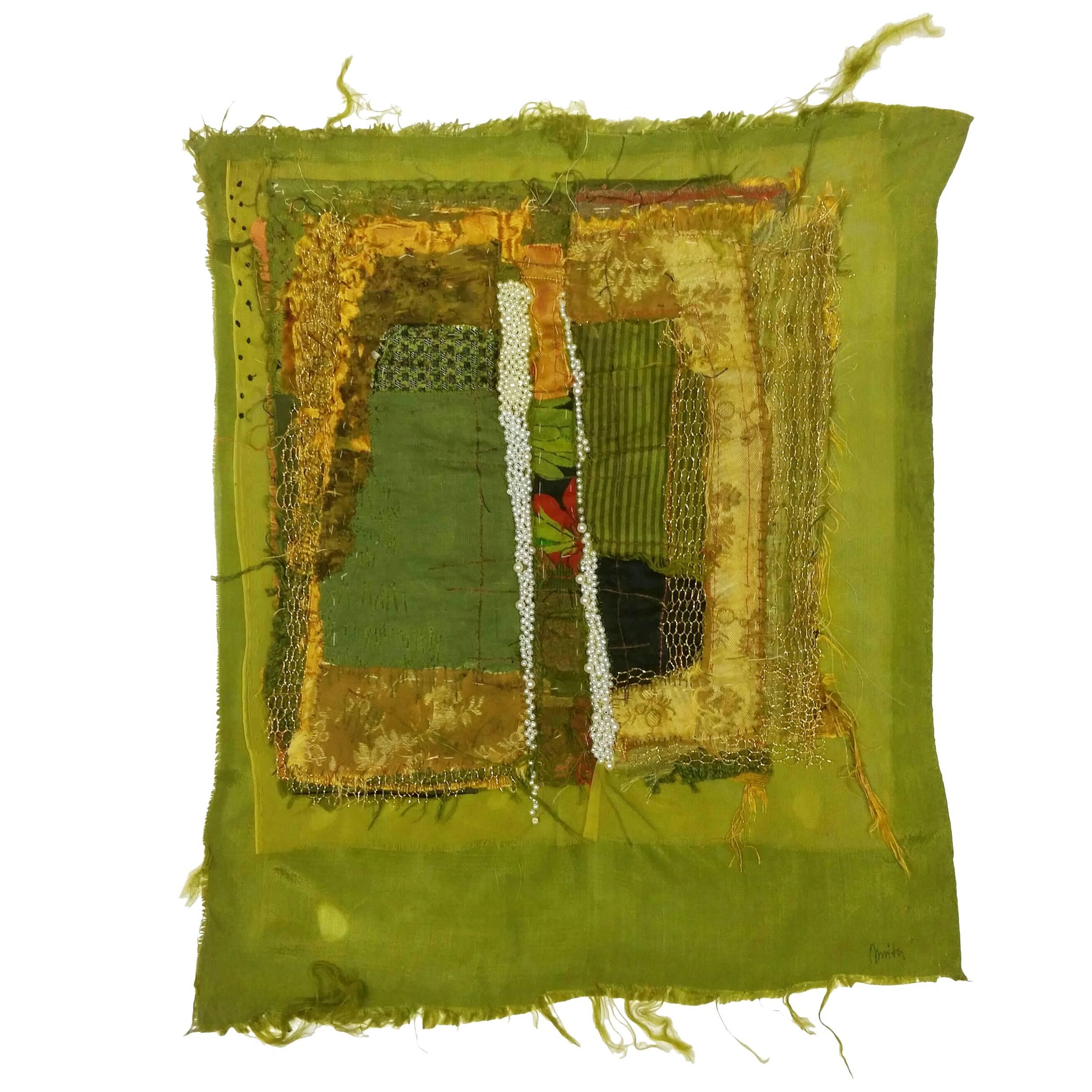 Annita Romano, "River" Textile, 2014