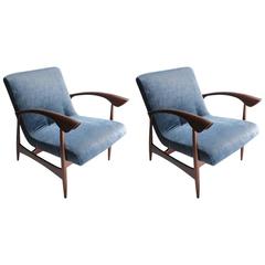 Pair of Brazilian 1960s Armchairs 2