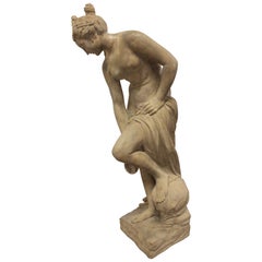 Sculpture en marbre du XIXe siècle