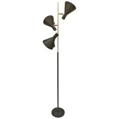 Rare Floor Lamp, Design Stilnovo, 1950