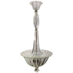 Large Murano Glass Pendant by Seguso, Italy, 1940s 1