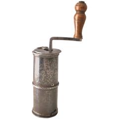Early 18th Century Wrought Iron Coffee Grinder