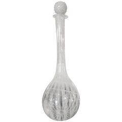 Murano Glass Vase and Stopper Sculpture