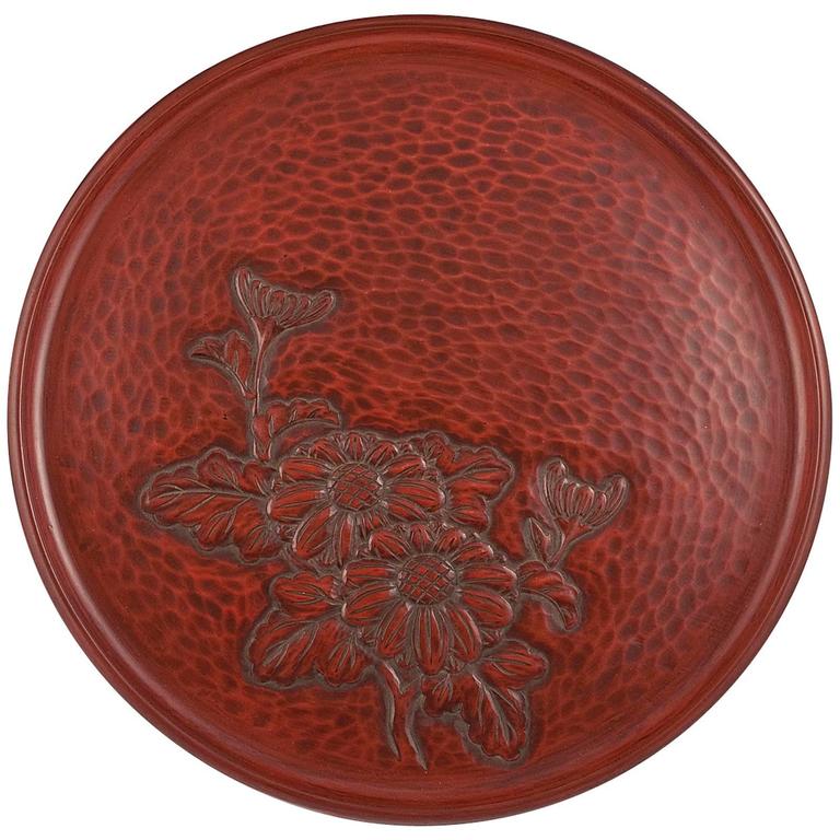 Lacquered Basket at 1stdibs