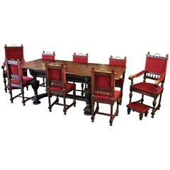 Renaissance Style Dining Set