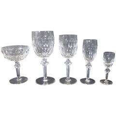Retro Waterford Crystal Curraghmore Stemware Service for Eight