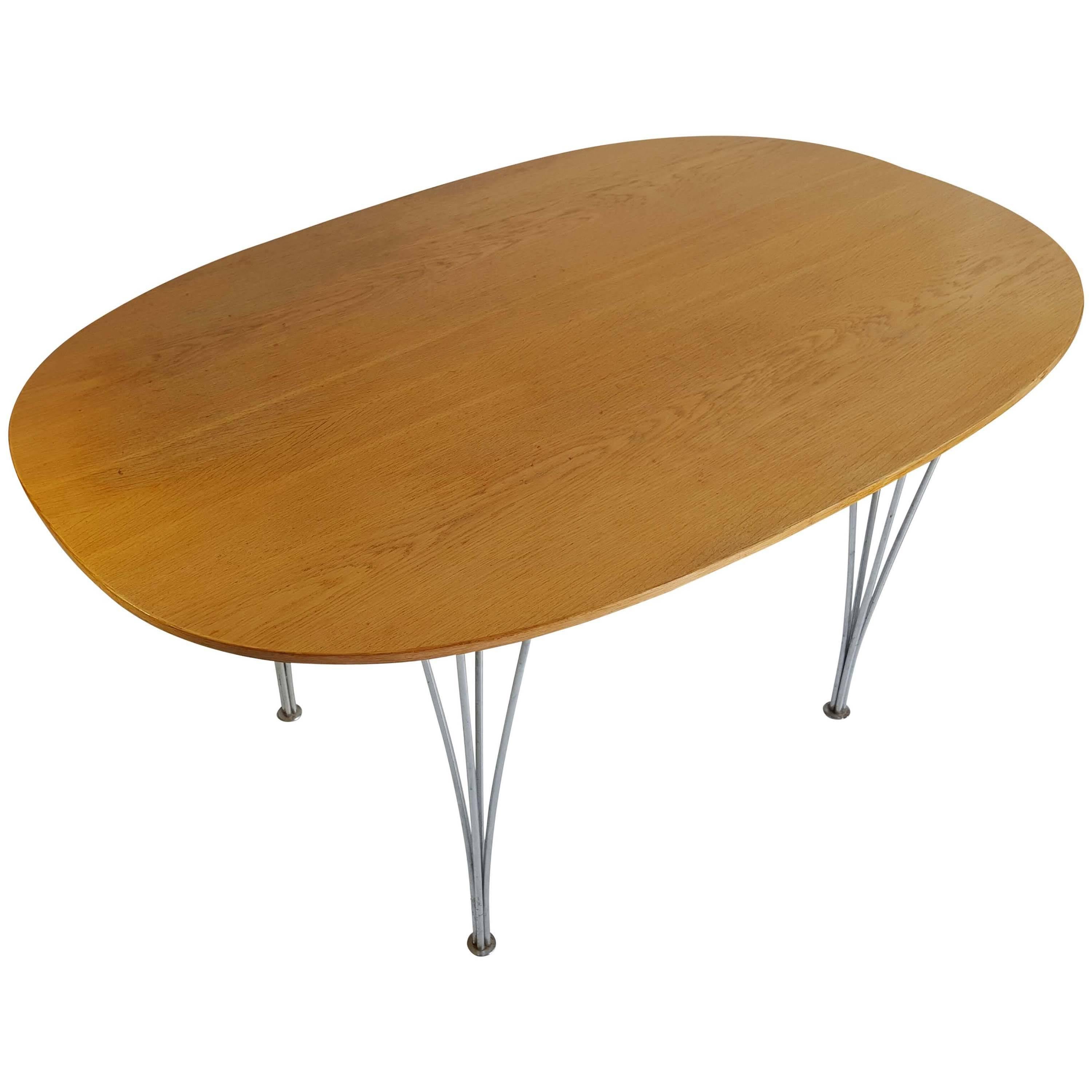 Super Ellipse Dining Table by Piet Hein and Bruno Mathsson