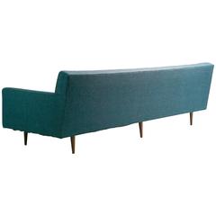 Elegant Early Four-Seat Sofa by Milo Baughman for Thayer Coggin