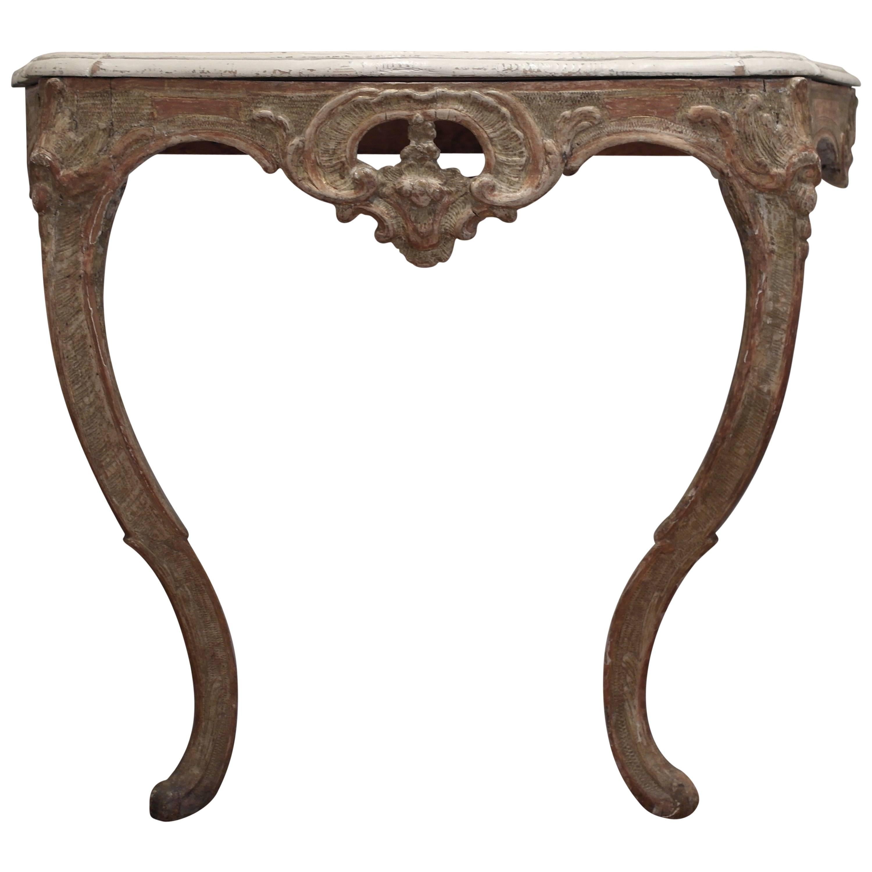 18th Century Swedish Console Table