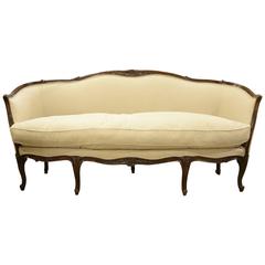 French Louis XV Style Corbeille Sofa