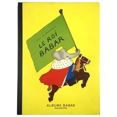 livre "Le Roi Babar - Jean de Brunhoff" - 1939