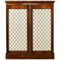 Regency Rosewood Two-Door Chiffonier