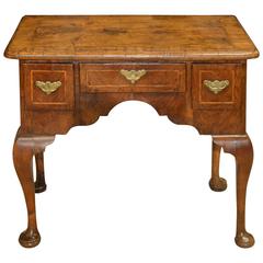 George I Walnut Lowboy