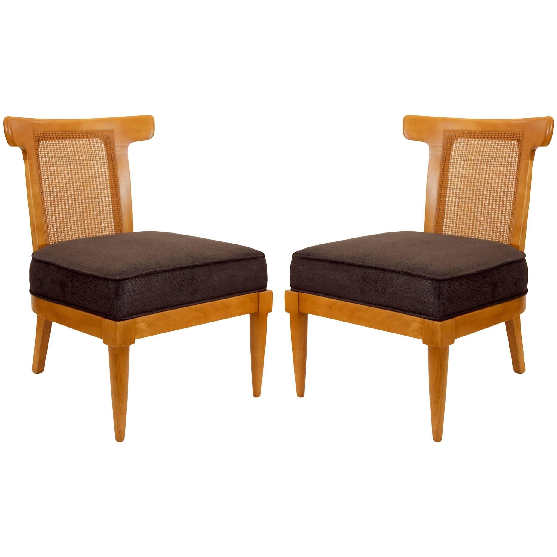 Pair of Tomlinson Slipper Chairs