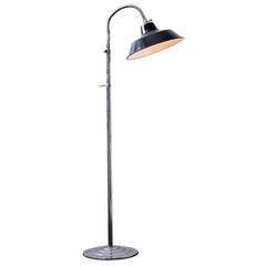 Chrome and Enamel Goose Neck Anglepoise