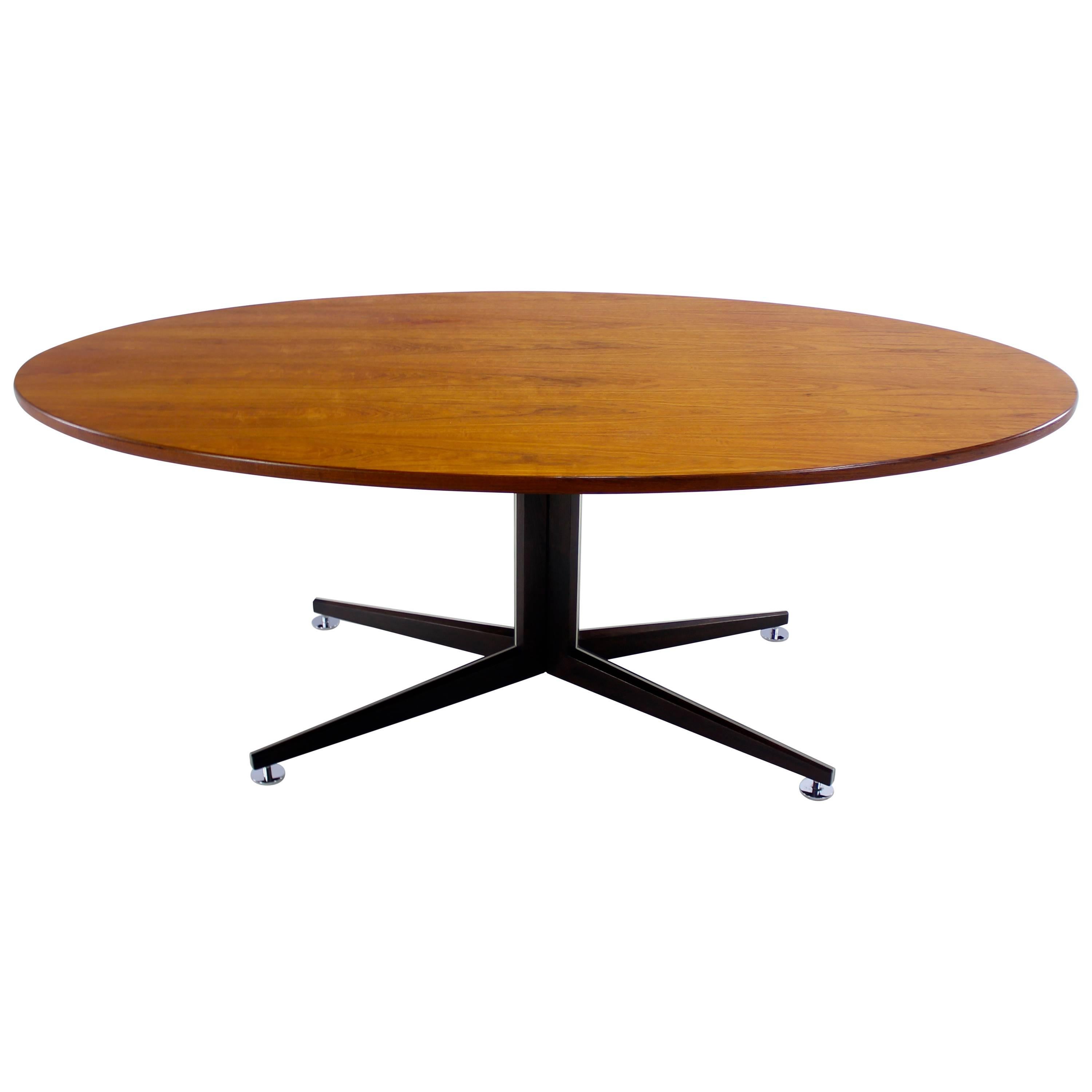 Mid-Century Modern Teak Dining Table by Edward Wormley for Dunbar For Sale