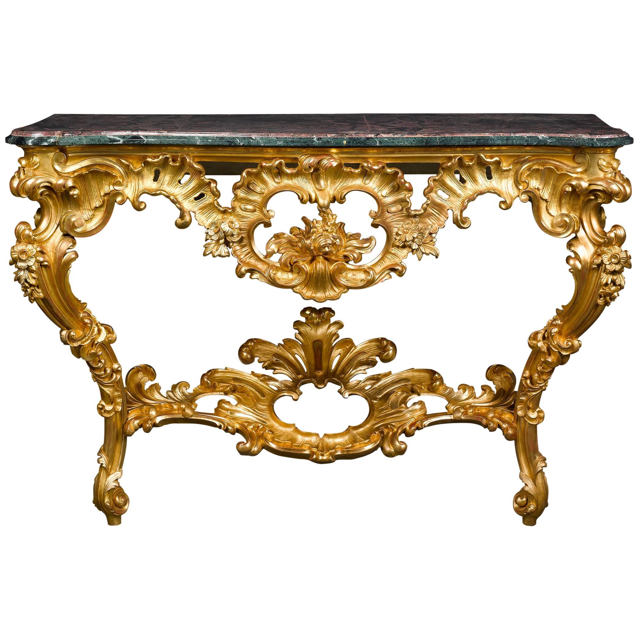 Louis XV Period Console Table
