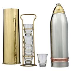 Artillerie Shell Cocktail Shaker von Gorham