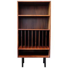 Rosewood Record Cabinet by Bramin, Denmark, 1960s