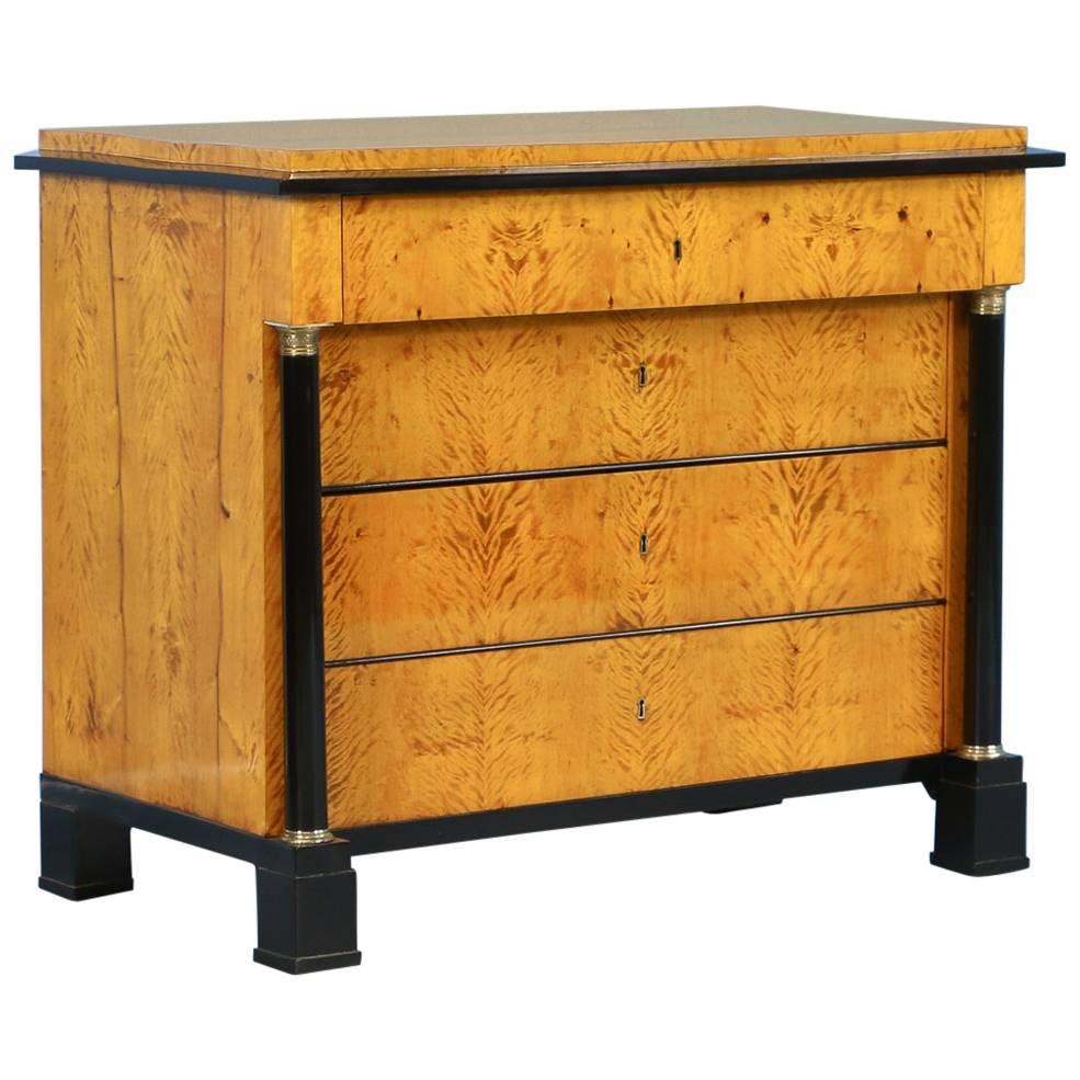 Antique Swedish Biedermeier Chest of Drawers, circa 1830