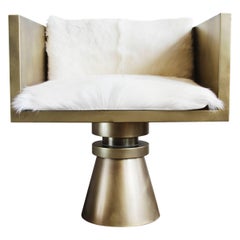 Anna Karlin Brass Armchair