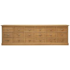 French Store Fitting Cabinet with 18 Drawers