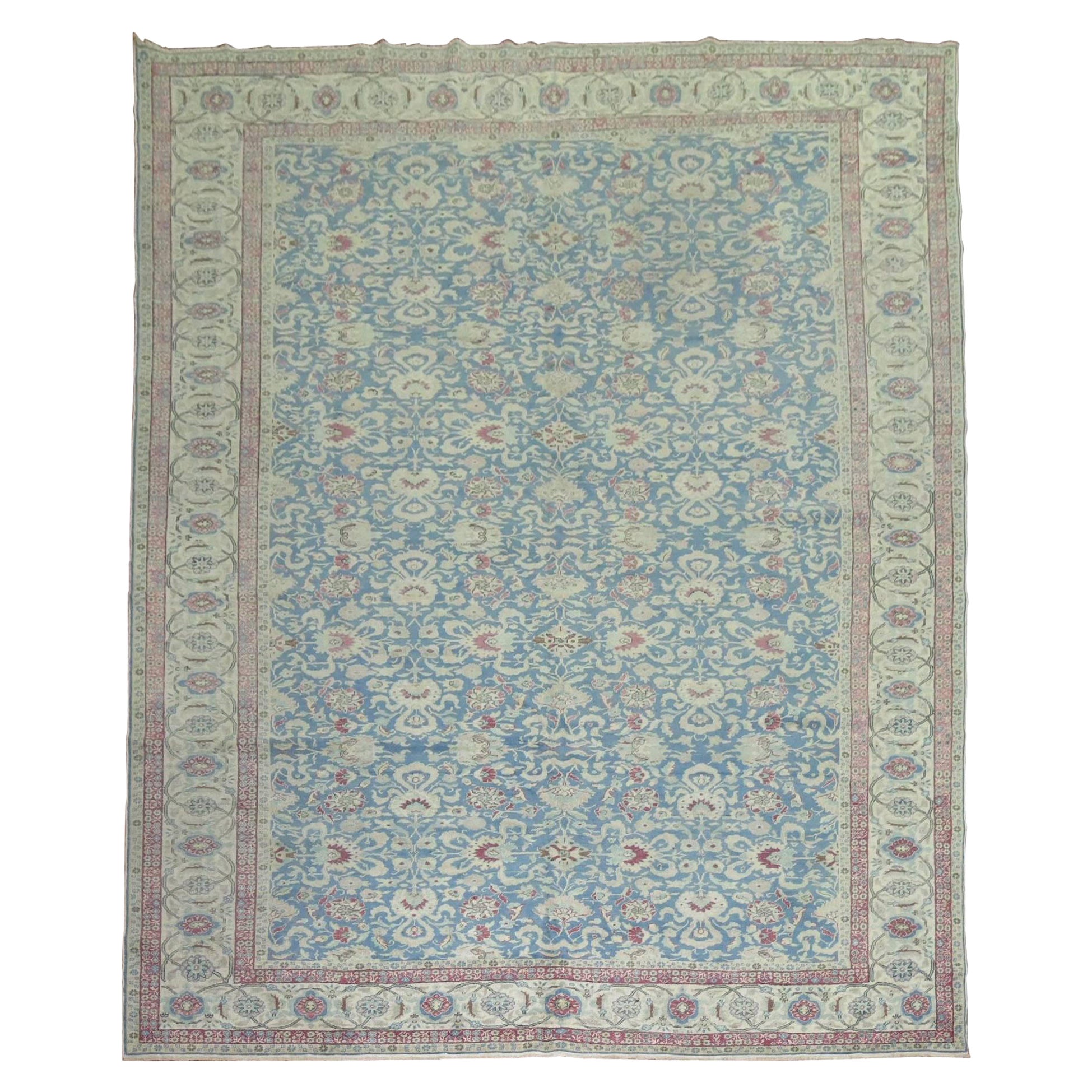 Zabihi Collection Blue Turkish Sivas Carpet