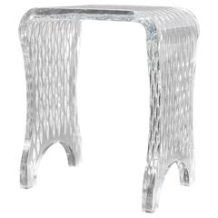 Vintage Lucite Bench