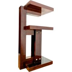 André Sornay Small Refined Nailed Modernist Side Table "Table de Fumeur" 5