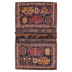 Antique Geometric Design Bag - Late 19th Century