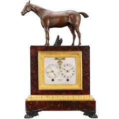 Napoleon III Sculptural Mantel Clock