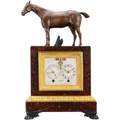 Napoleon III Sculptural Mantel Clock 11